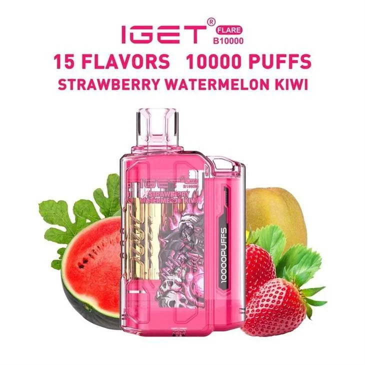 Iget Flare B10000 – Strawberry Watermelon Kiwi
